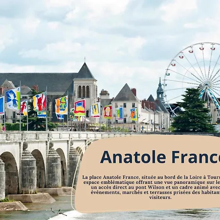 Grand - Wifi -parking - Tramway 1 Min * 图尔