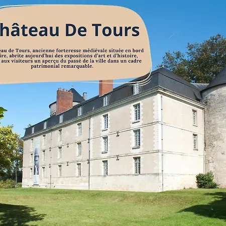 Grand - Wifi -parking - Tramway 1 Min 图尔