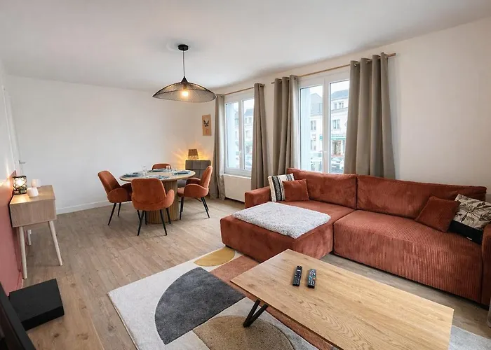 Grand - Wifi -parking - Tramway 1 Min 公寓 图尔